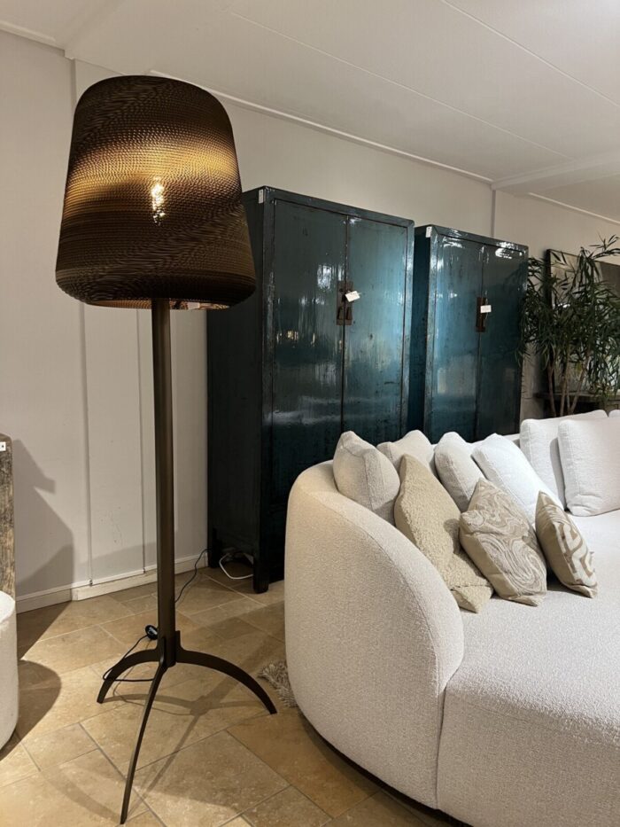Floor lamp Trip Triple Cocoa
