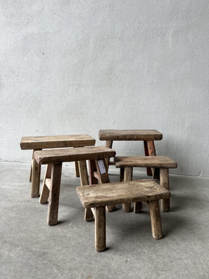 Mini Stools Old Elmwood
