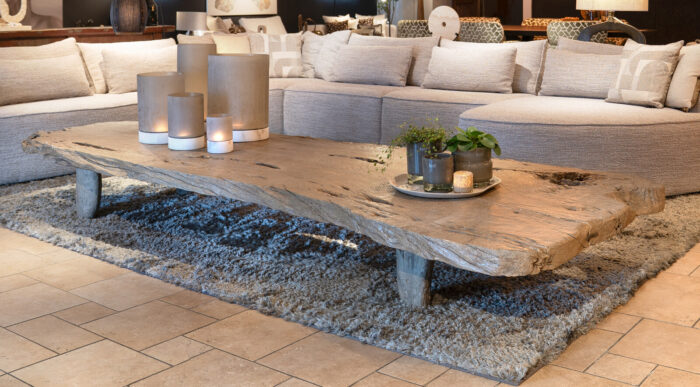 Coffee table Huge Elmwood Tree Trunk