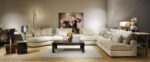 The Niella Bank. Modern living room with a comfortable sofa.