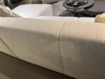 A sofa and a coffee table.