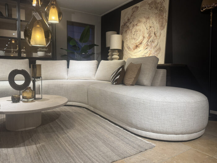 Modern living room with stylish furniture.