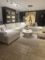Modern living room with comfortable furniture