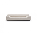 Simple, modern, light sofa.