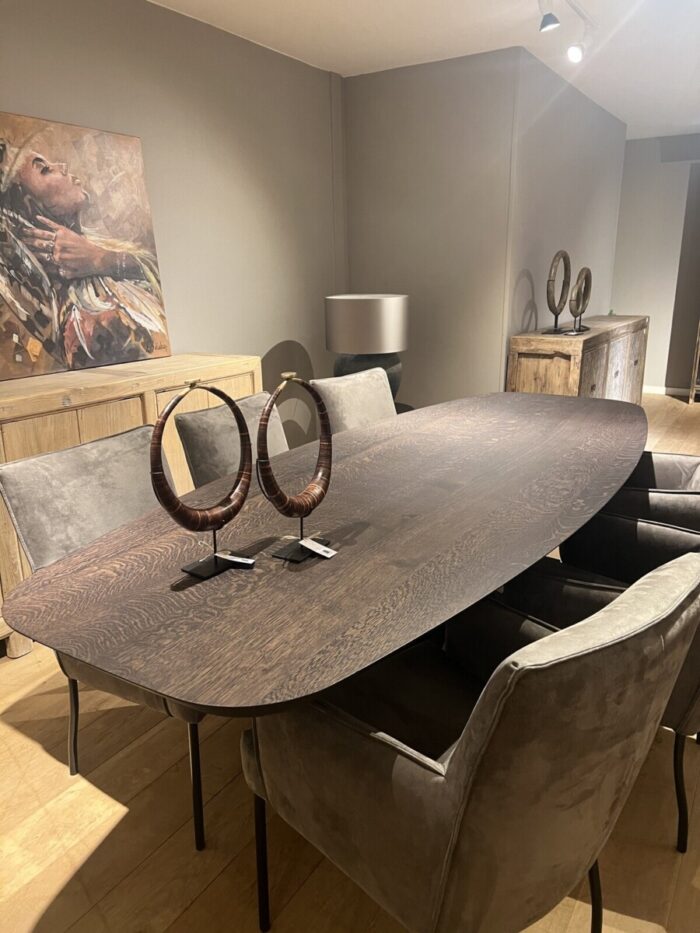 Liam dining table whalebone Danish oval