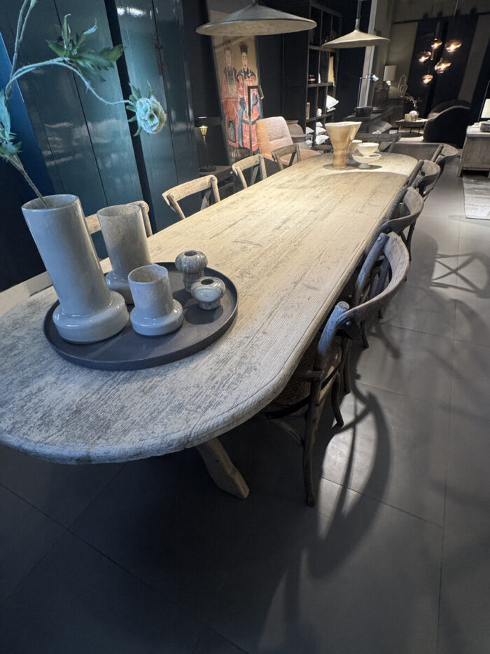 Long Table Solid Old Elmwood