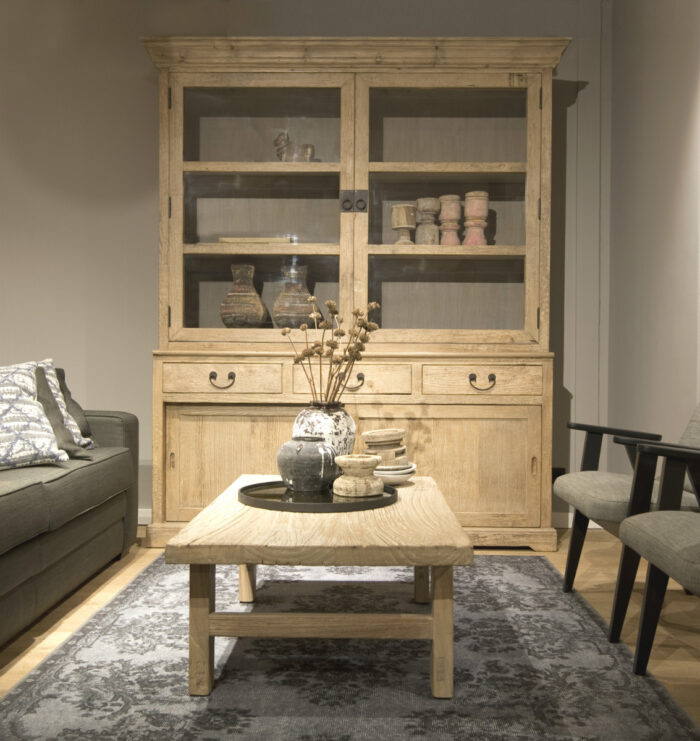 Pure Naturel 2-Door Display Cabinet