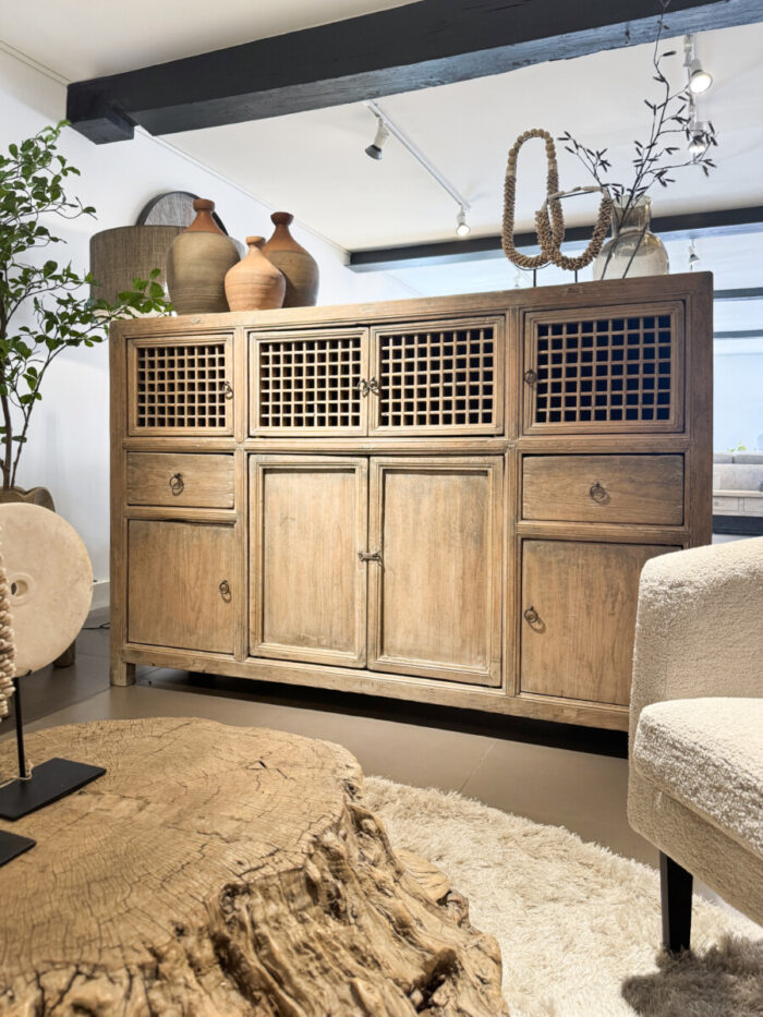authentieke vintage Chinese keukenkast
